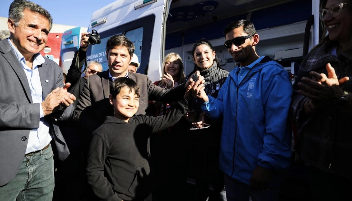 Juanci Martínez agradeció a Kicillof por acompañar en la “transformación” de Rivadavia