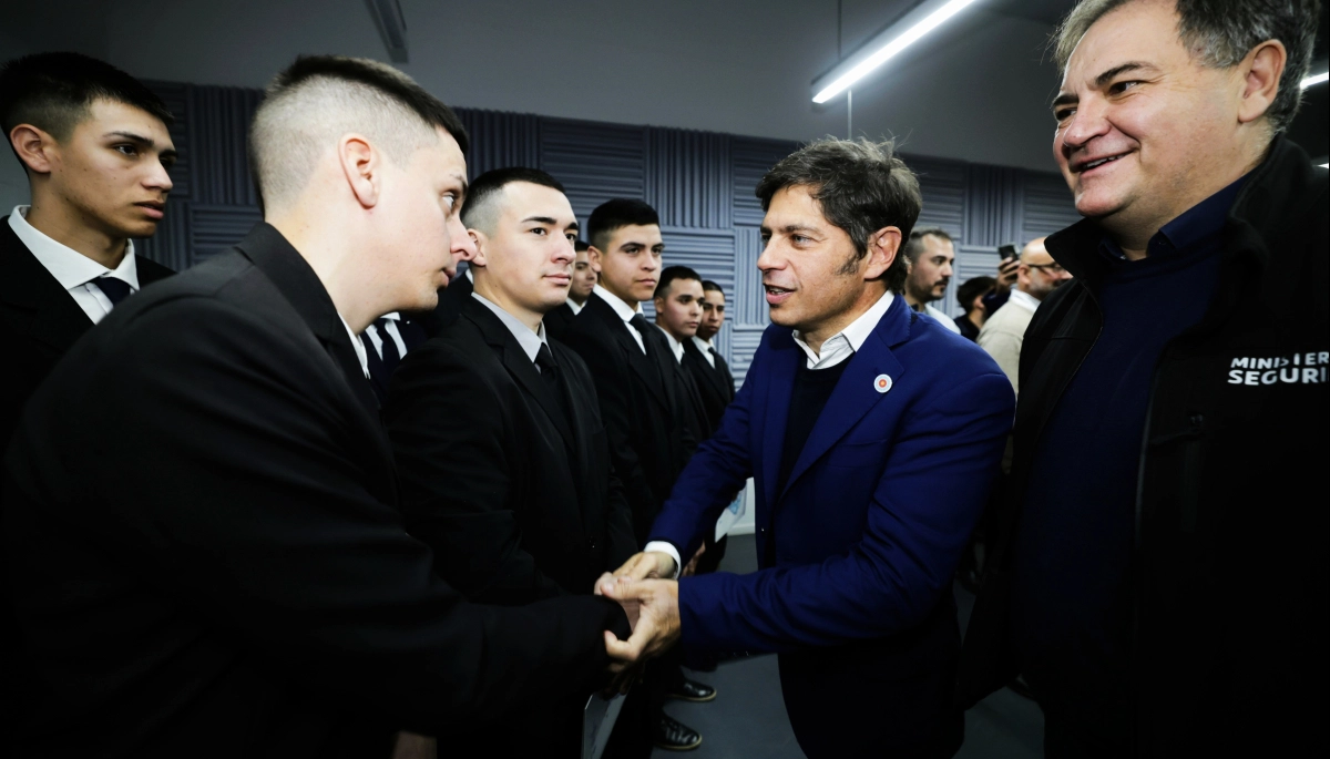 Kicillof dio cátedra sobre seguridad en un evento organizado por la UNLP