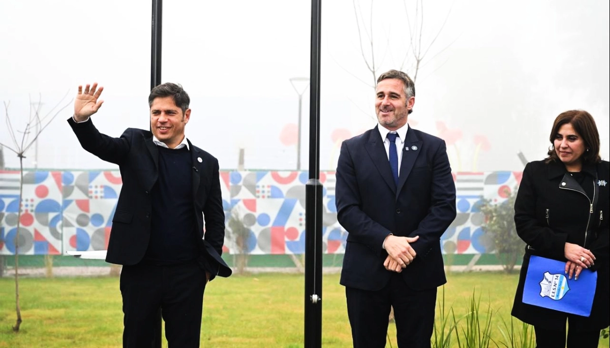 Acompañado por Kicillof: Achával sumó la 29º escuela en Pilar y ponderó la educación pública