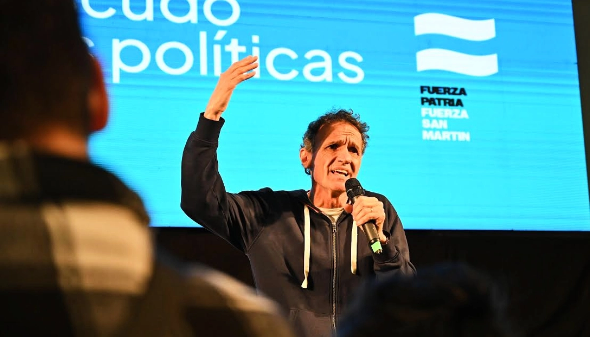 Katopodis y Moreira pusieron en marcha la campaña de Fuerza Patria en San Martín