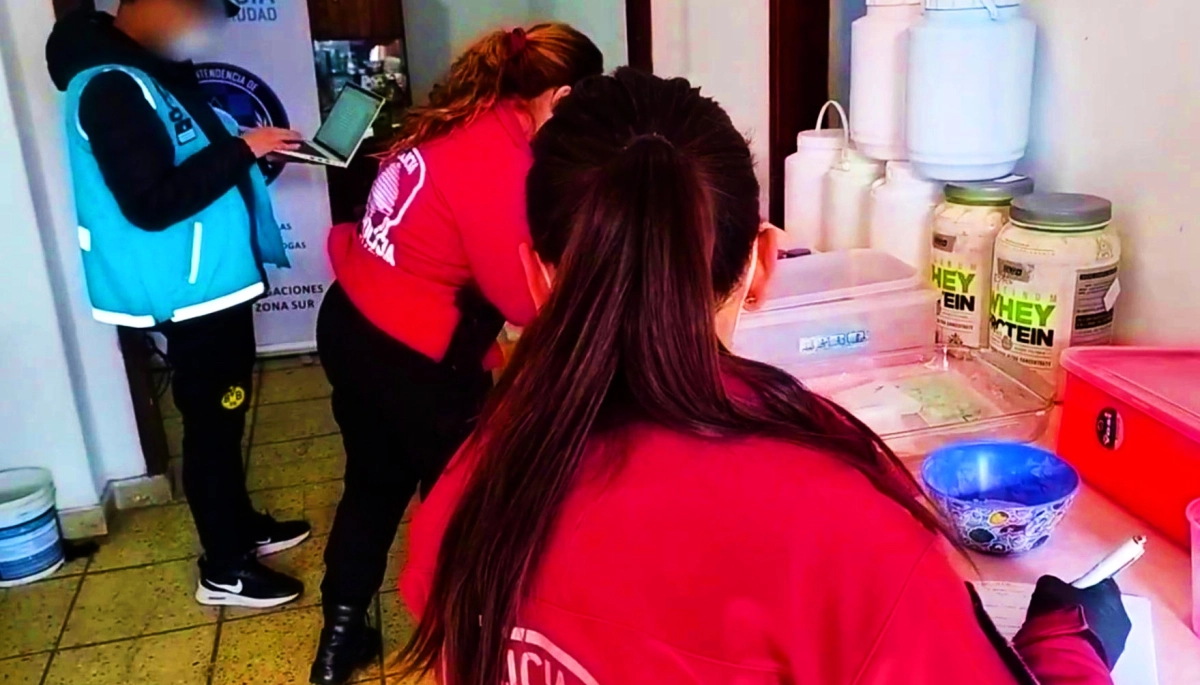 En Avellaneda, la Policía de la Ciudad desbarató una cocina de drogas sintéticas