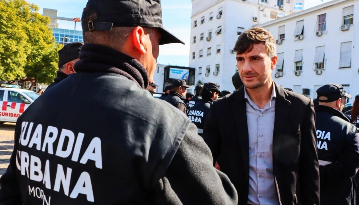 Más seguridad: Ghi presentó la nueva “Guardia Urbana” de Morón