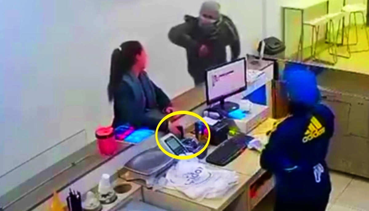Mar del Plata infeliz: encapuchado golpeó a clienta durante el robo a una heladería