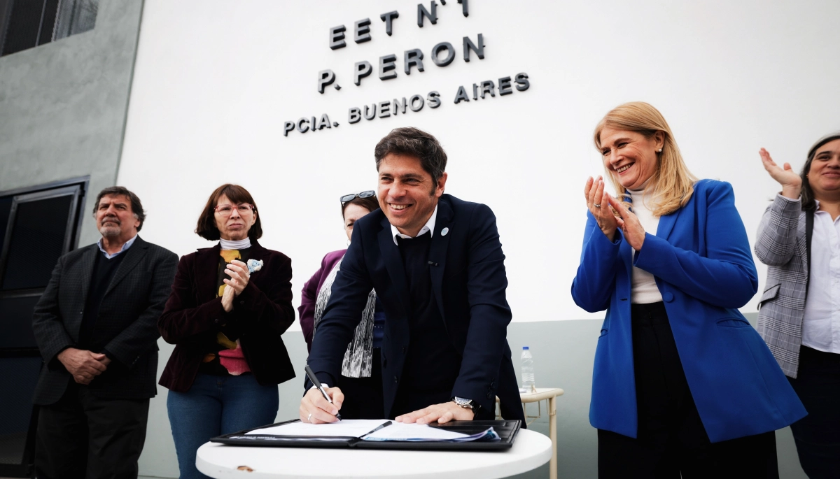 Agenda en la Tercera Sección: Kicillof inauguró obras y firmó convenios en Presidente Perón