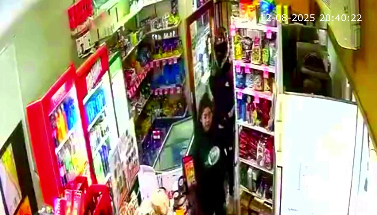 Disfrazados de deliverys y a mano armada, asaltaron un almacén en La Plata y una encargada no se dio cuenta