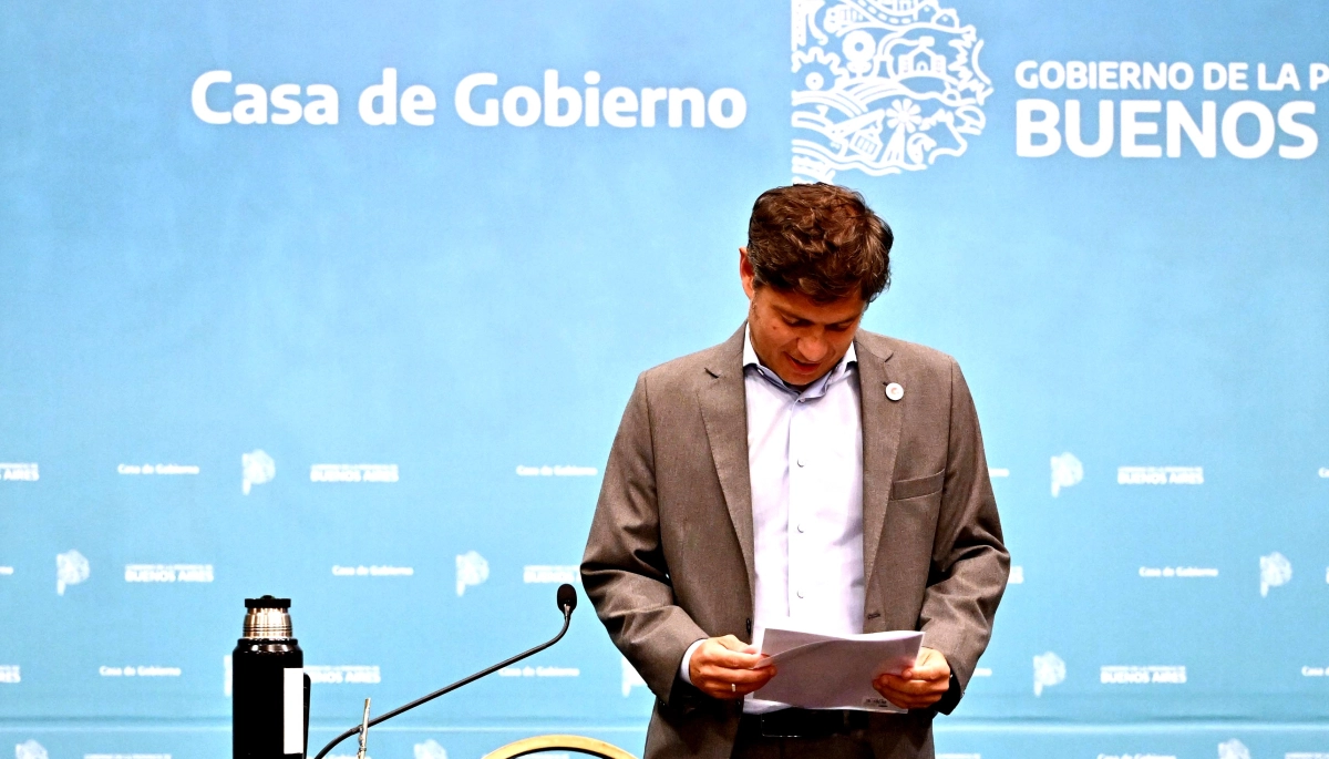 Kicillof reveló que pensó en ser candidato testimonial por el riesgo de un triunfo electoral de Milei