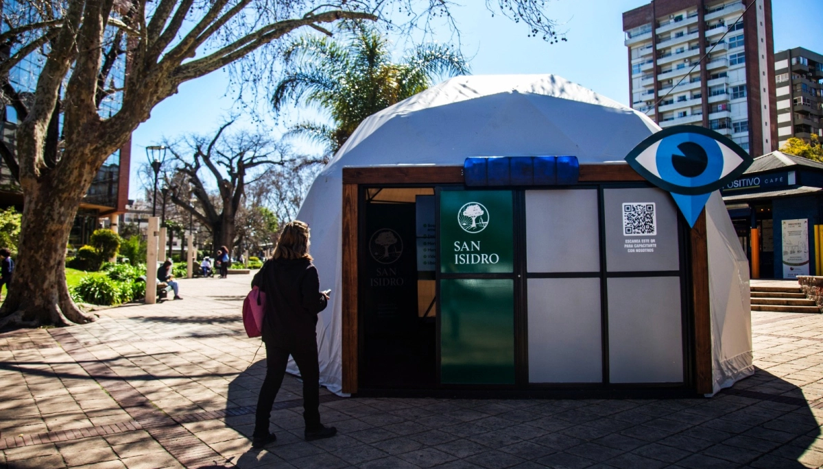 Más reclutamiento: San Isidro amplía su red de Ojos en Alerta con capacitaciones en la vía pública