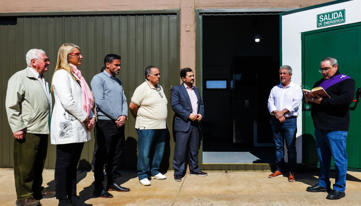 Javier Martínez presentó el nuevo crematorio de la Cooperativa Eléctrica de Pergamino