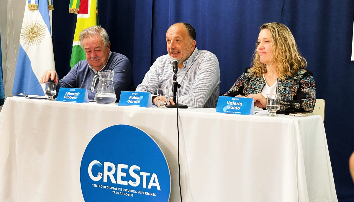 Garate presentó ante la comunidad el Proyecto de Ley para la Universidad Nacional de Tres Arroyos
