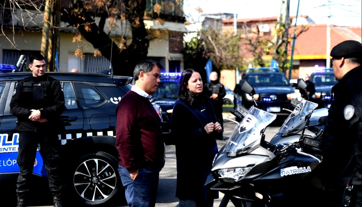 El Municipio de Vicente López incorporó una nueva flota de vehículos para la patrulla municipal