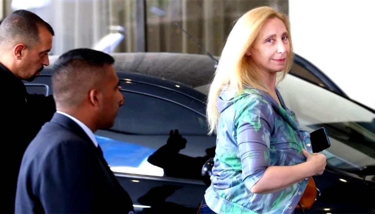 Así votó Karina Milei en Vicente López: mucha seguridad y sin declaraciones rutilantes