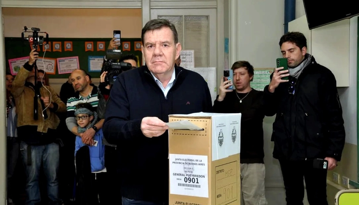 Desde la Quinta Sección, Montenegro votó en Mar del Plata y ponderó “es muy importante que la gente venga”