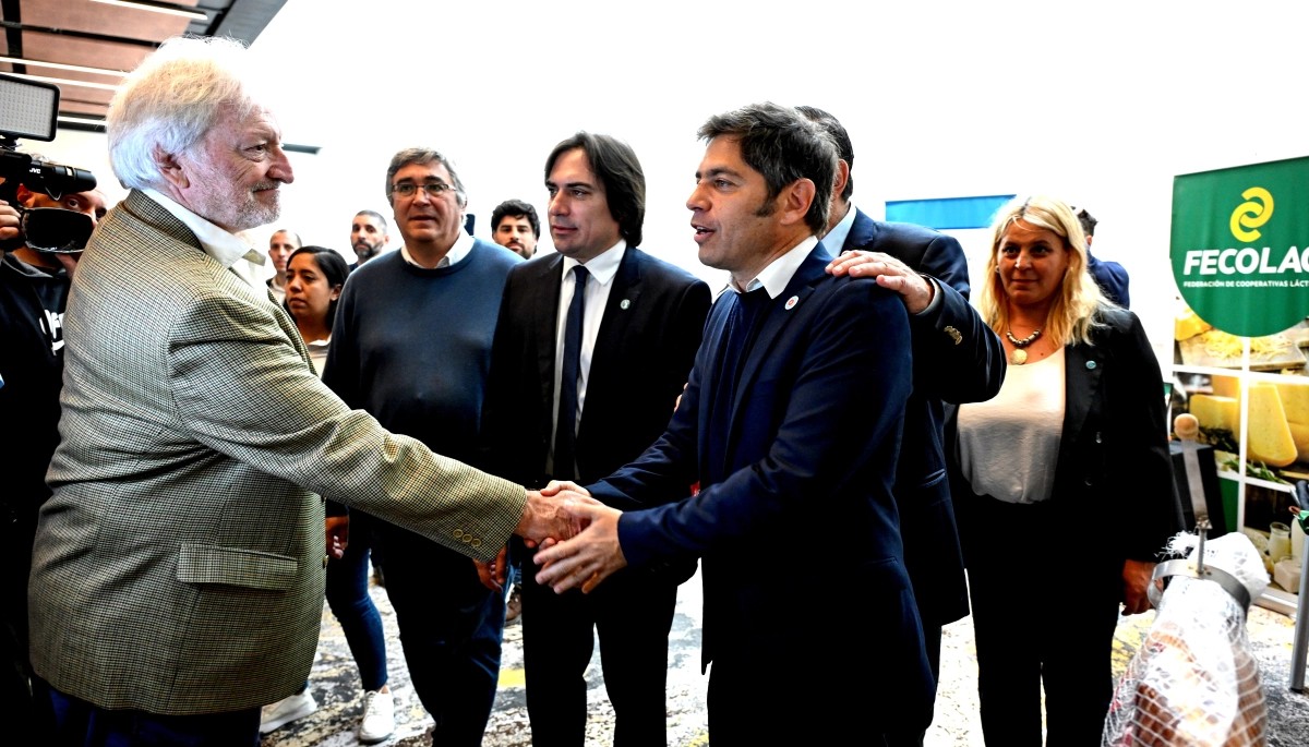 Kicillof en el Congreso del Coninagro: agradeció el apoyo del campo en las urnas y prometió medidas