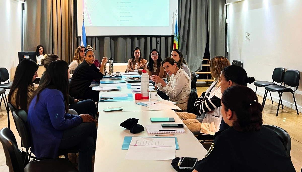 Reunión de trabajo intersectorial para fortalecer los abordajes y el acompañamiento en Roque Pérez