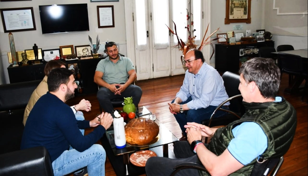 Egüen le manifestó su apoyo a Salomón para la construcción de la Universidad de Saladillo