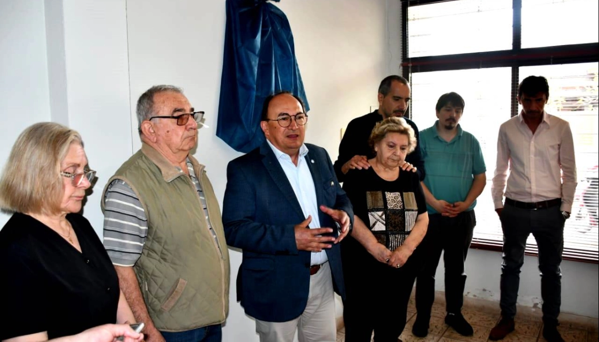 Emoción y legado: Saladillo homenajeó a José Luis Caballieri en el Sindicato Municipal
