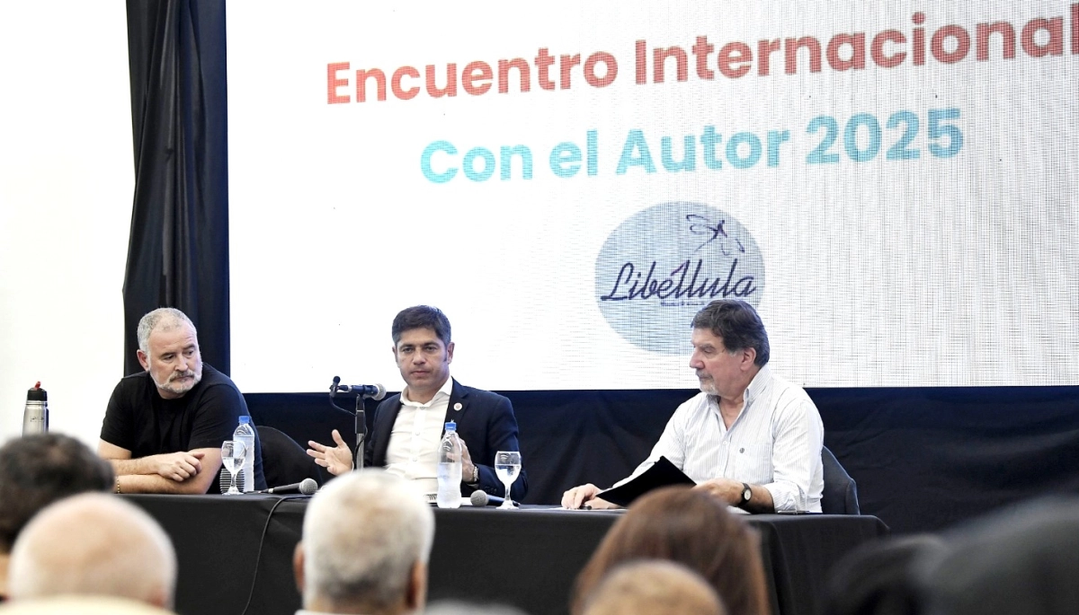 Con el apoyo de Poletti, Kicillof visitó Ramallo y reforzó el respaldo provincial a la cultura