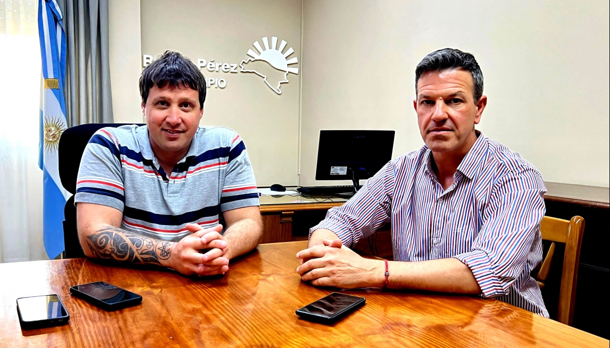 Sciaini puso en funciones a Nahuel Tolosa como nuevo secretario general del Municipio de Roque Pérez