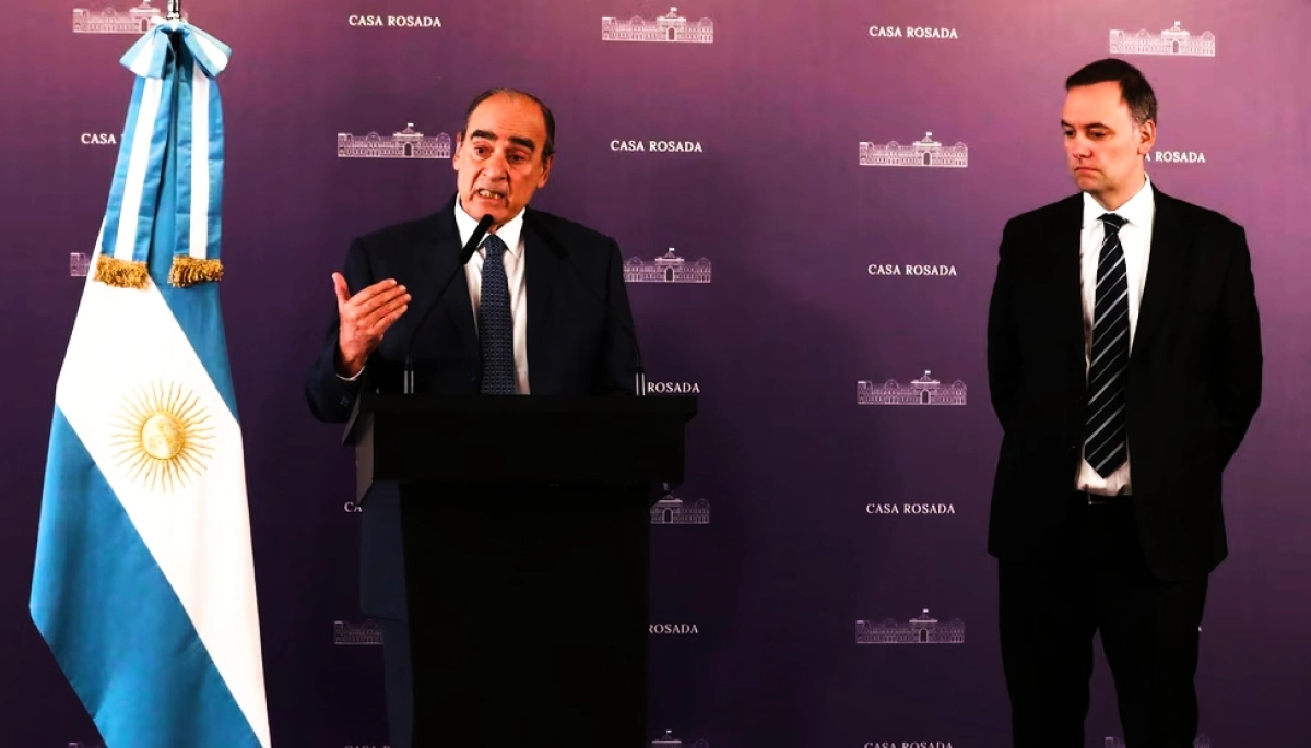 Milei anunció la renuncia de Francos y nombró a Manuel Adorni como nuevo jefe de Gabinete