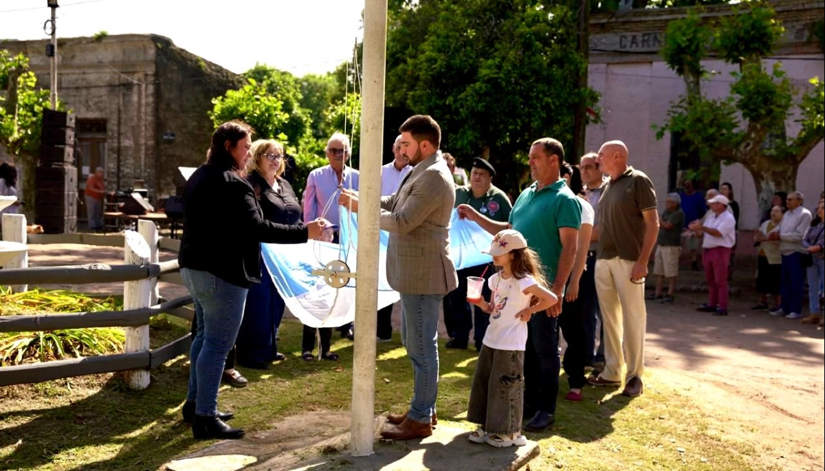 Egüen celebró el 129° aniversario de Ernestina y destacó el esfuerzo de la comunidad