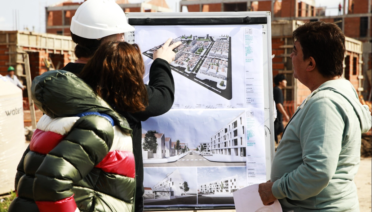 Ciudad Evita suma más de 300 viviendas en una de las obras habitacionales más grandes del país