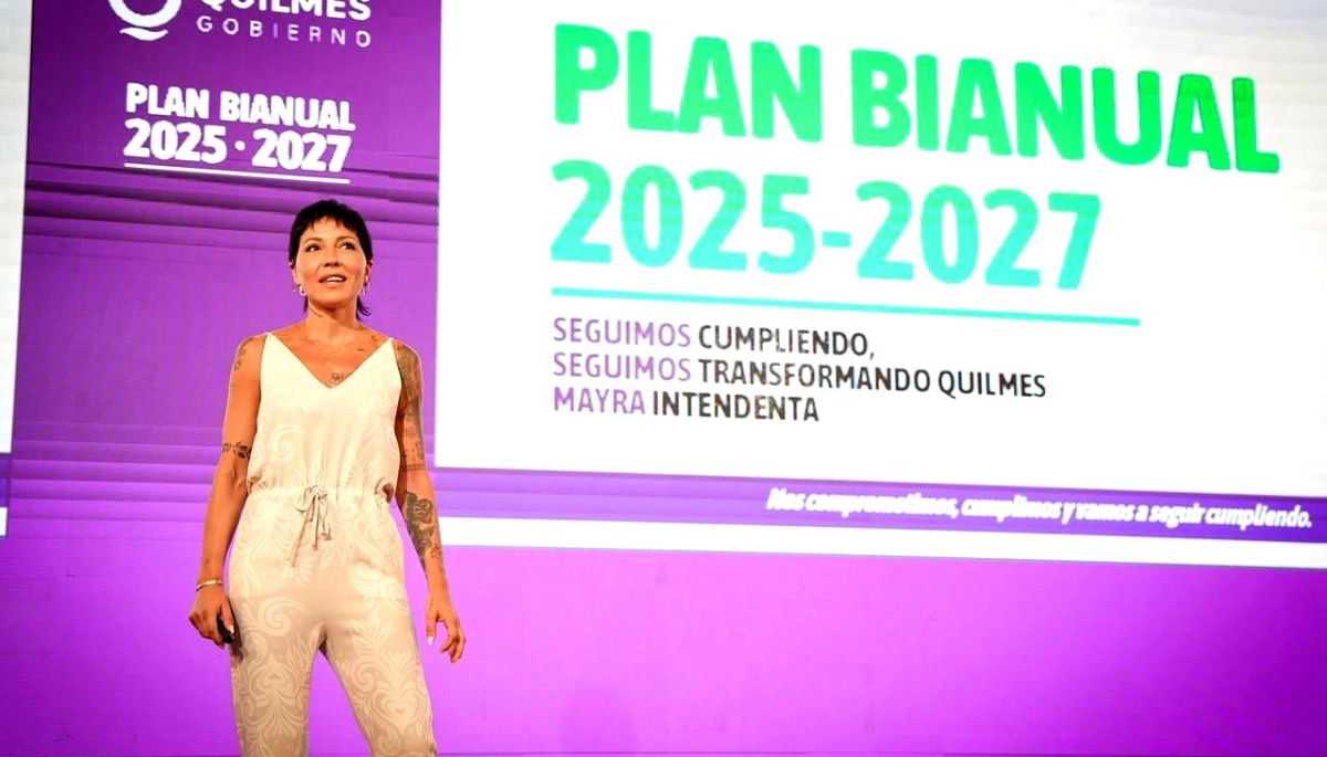 Mayra Mendoza lanzó su Plan Bianual 2025-2027 y anunció obras clave para transformar Quilmes