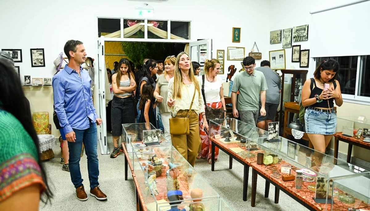 Mantegazza celebró con gran éxito la tercera edición La Noche de los Museos en San Vicente