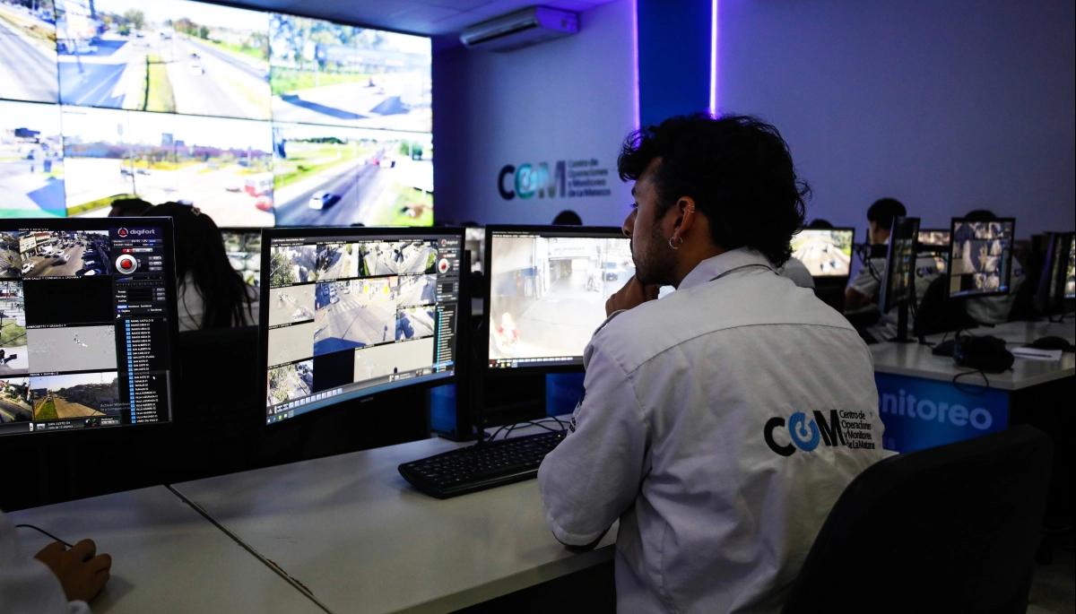 Con Inteligencia artificial, el COM de La Matanza incorpora última tecnología en protección ciudadana