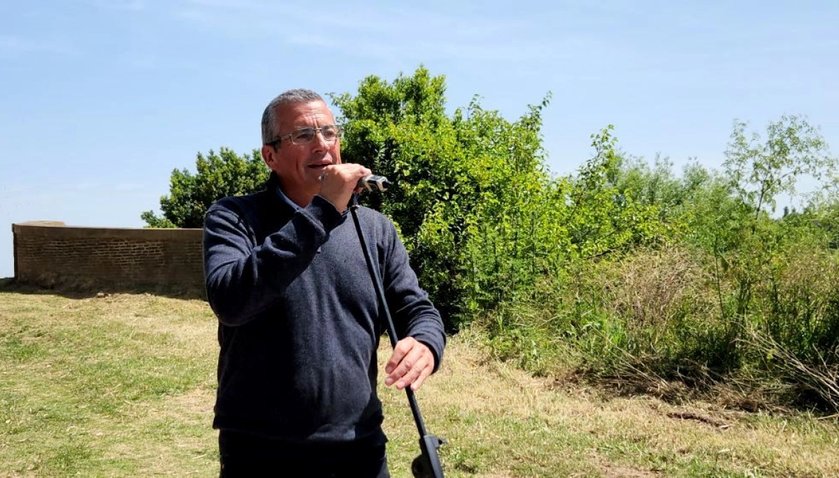 Rauch celebró los 150 años del Puente Silva, símbolo de unión
