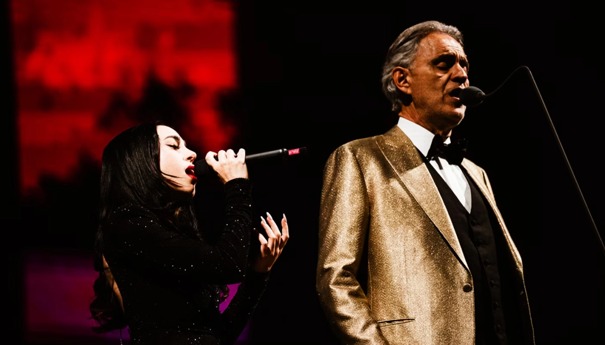 Nicki Nicole se emocionó hasta las lágrimas al cantar con Andrea Bocelli en San Isidro