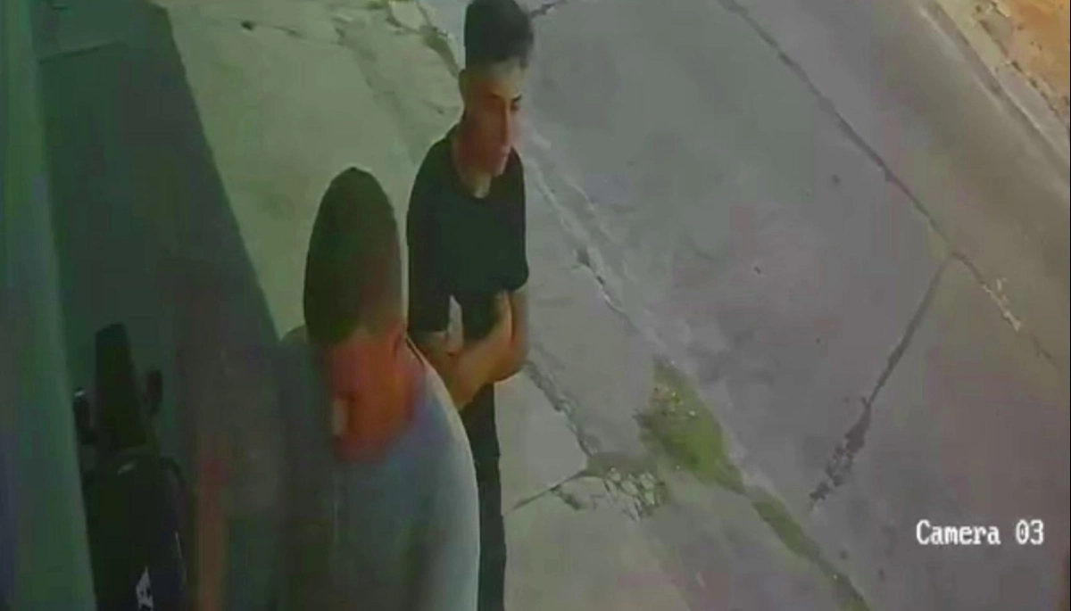 Ladrones famosos en Avellaneda: robaron un vehículo estacionado y quedaron grabados en primer plano