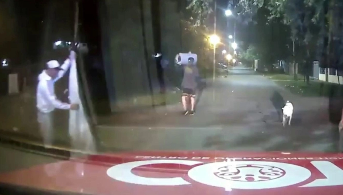 Robo con escalamiento: el COT detuvo a dos sujetos que escapaban con un costoso electrodoméstico