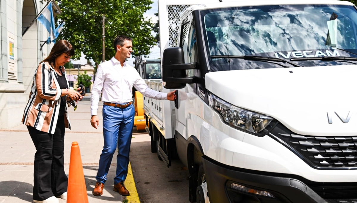 Mantegazza anunció la modernización de la maquinaria para el mejoramiento de los servicios públicos