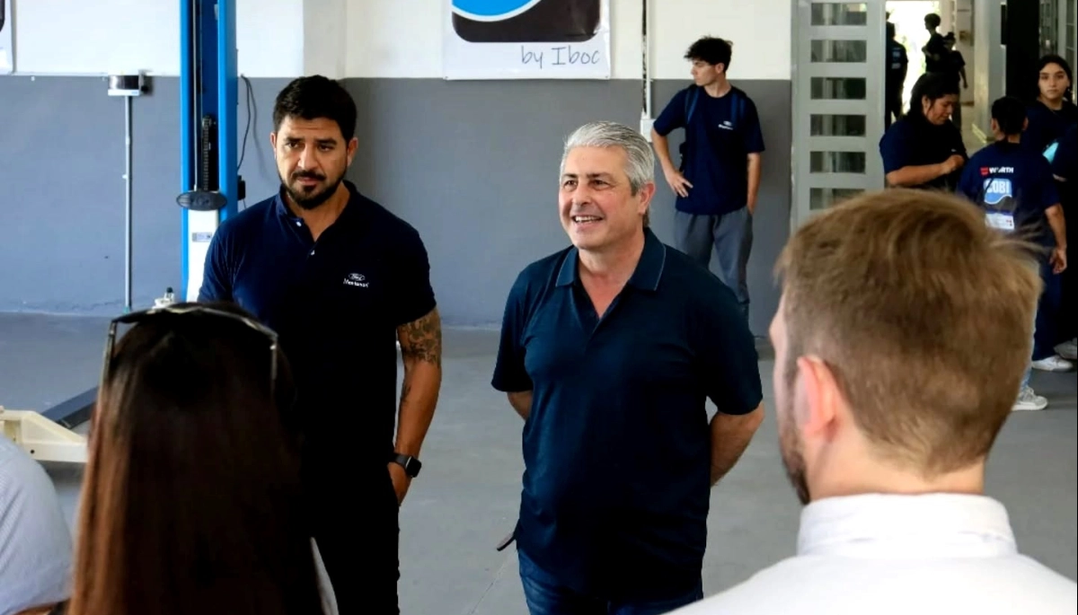 Desde Pergamino, Martínez analizó el desdoblamiento, el voto local y el ajuste en obras