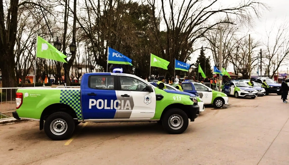 Presencia policial y prevención: se refuerza la seguridad en Domselaar y el Partido de San Vicente