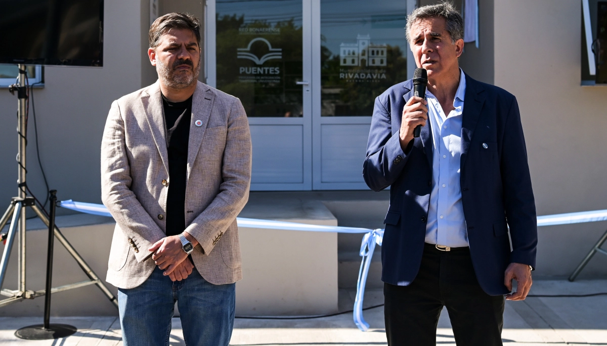 Con Bianco presente, Juanci Martínez inauguró el nuevo Centro Universitario de Rivadavia