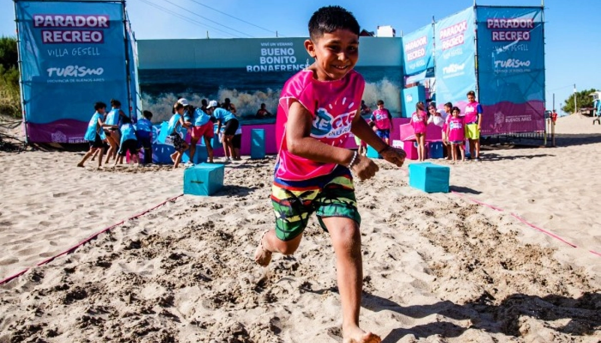 Post fiestas, el Gobierno bonaerense abre los paradores gratuitos ReCreo en Miramar y Villa Gesell