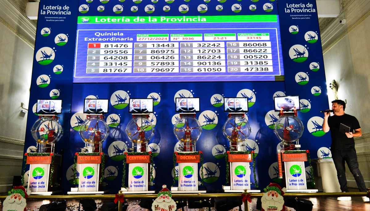 Llega la navidad y Lotería bonaerense anuncia los últimos días para comprar el Gordo de Navidad