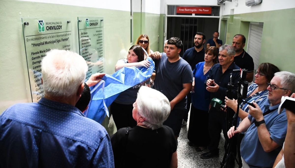 Britos presentó las nuevas obras de modernización en el Hospital Municipal “Santiago Fornos” de Chivilcoy