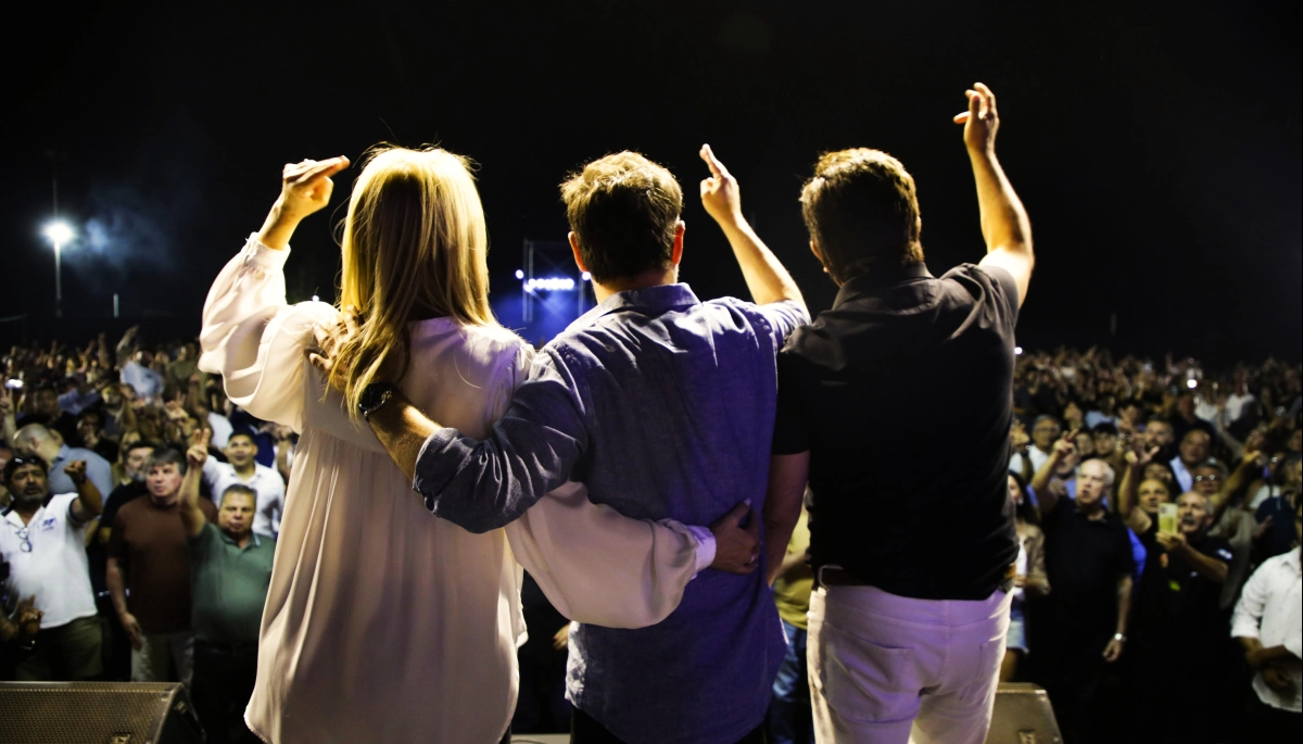 Junto a Kicillof y Magario, Espinoza despidió el año en un masivo encuentro de unidad en La Matanza