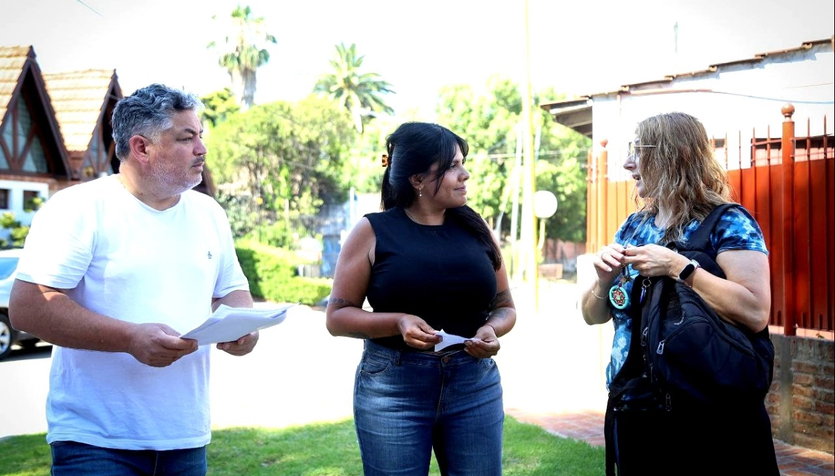 Eva Mieri supervisó el nuevo operativo de limpieza integral en distintos puntos de Quilmes