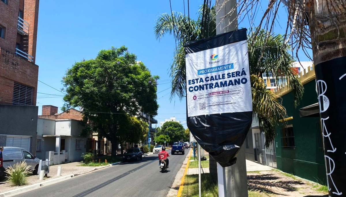 Escobar lanzó el nuevo de Plan de Ordenamiento de Tránsito y Movilidad Urbana