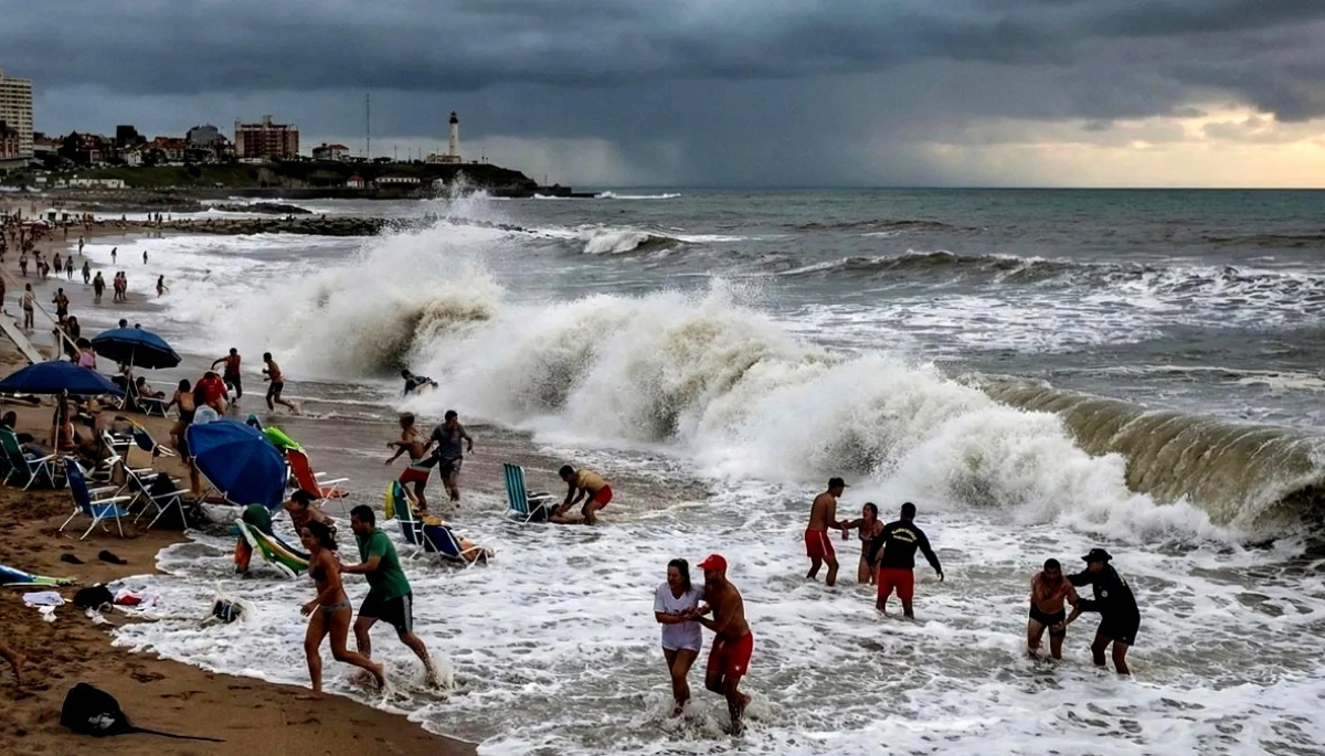 Qué es el meteotsunami que azotó Santa Clara del Mar y se llevó la vida de un joven