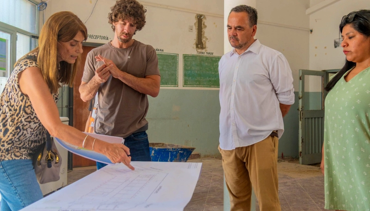 El intendente Andreotti recorrerá la renovación de 7 escuelas en San Fernando