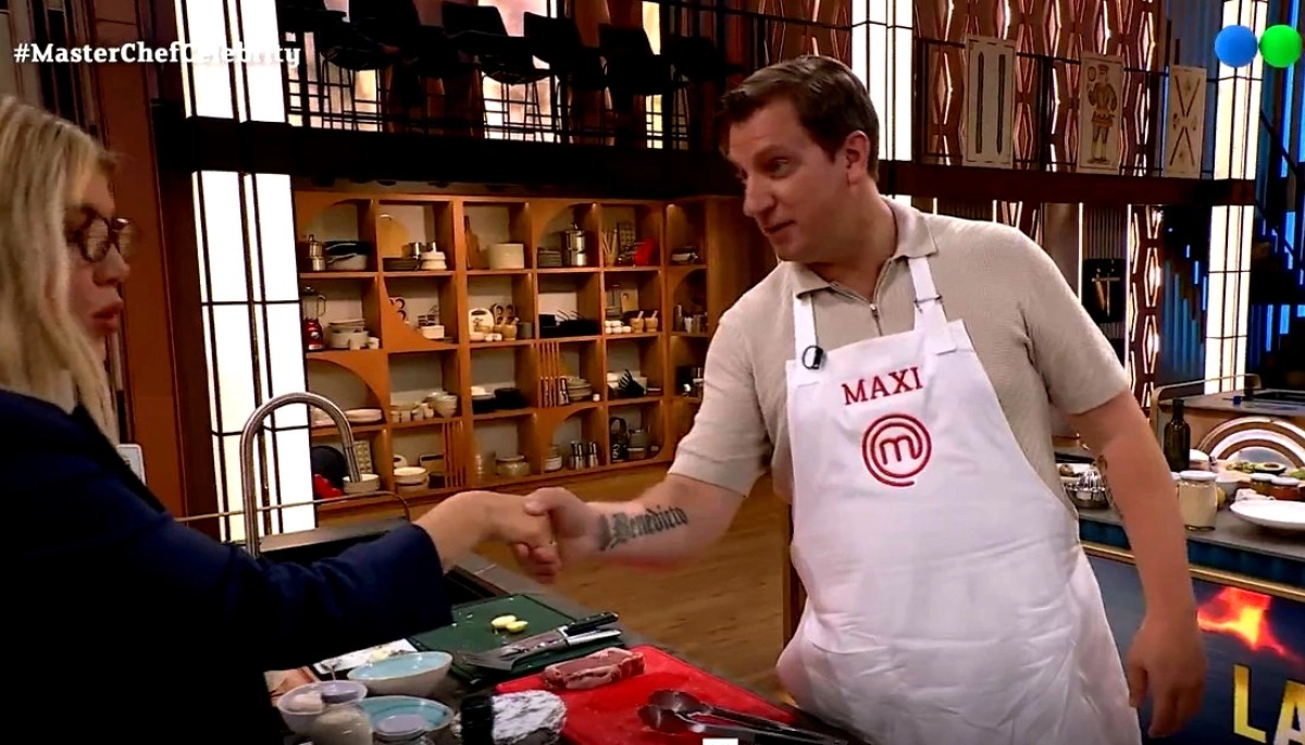 Masterchef Celebrity: el picante comentario de Wanda Nara sobre Maxi López que enmudeció el estudio