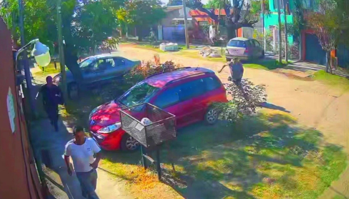 Entradera y persecución acabó con tres detenidos y dos prófugos en Moreno