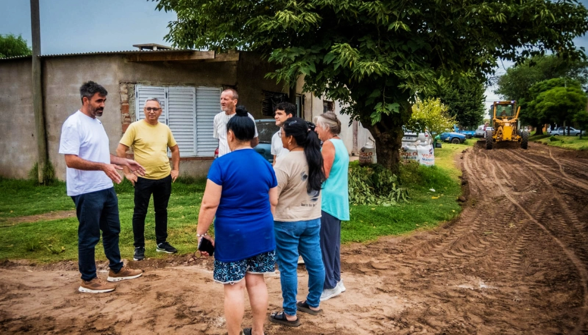 Fiorini supervisó tareas de mantenimiento en Barrio Norte: “Trabajamos para dar respuestas concretas”