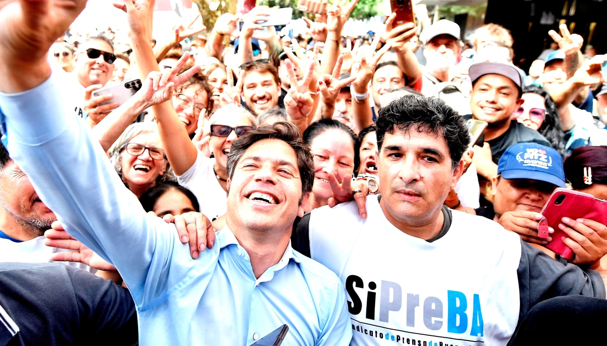 Kicillof y su MDF marcharon contra la Reforma Laboral: la contundente frase sobre el Gobierno y la dictadura