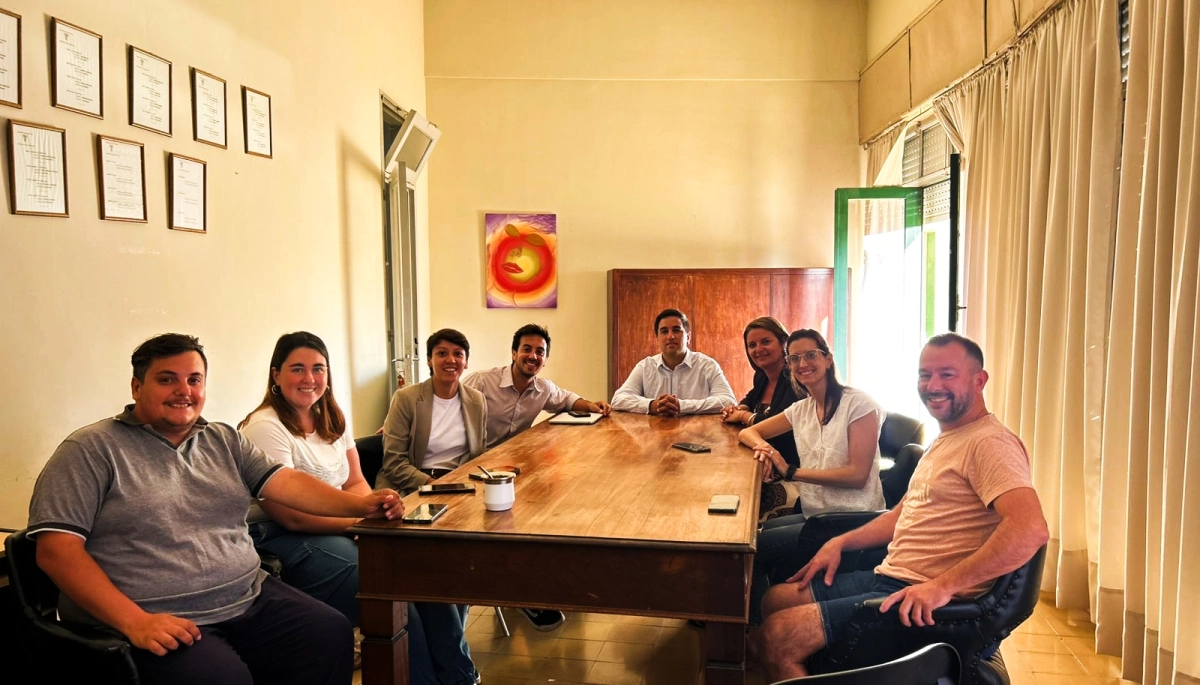 Lucía Gómez recibió a Nerina Neumann: reunión de trabajo y planificación para Chaves