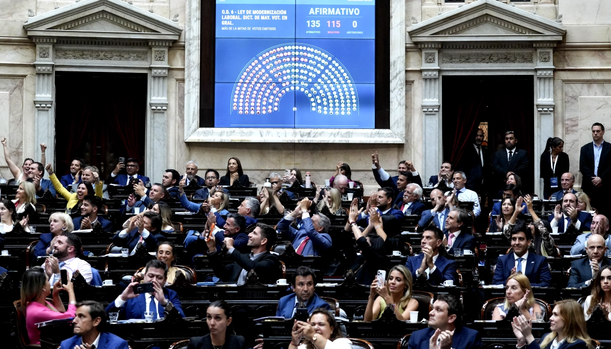Reforma laboral: así votaron los diputados nacionales que representan a la Provincia de Buenos Aires